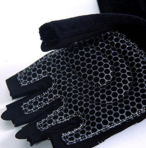 Handguards Manoplas Deportes Bike Fitness Guantes Hombre Mancuerna Entrenamiento Medio Dedo Transpirable Negro 16-18cm 18-20cm 20-21.5cm 21.5-22.5cm (Tamaño : 18-20cm) Handguards Manoplas Deportes Bike Fitness Guantes Hombre Mancuerna Entrenamiento Medio Dedo Transpirable Negro 16-18cm 18-20cm 20-21.5cm 21.5-22.5cm (Tamaño : 18-20cm)