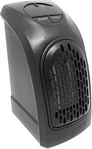 Handy Heater - Gesundhome 350W Mini Portátil Estufa Eléctrico Calefactor Cerámicos Calefacción de Pared Termoventilador con Digital Termostato Ajustable para Oficina/Casa/Garaje/Camper