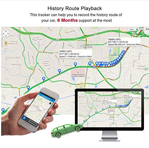 Hangang Mini GPS Tracker Localizador GPS Rastreador GPS Antirrobo de SMS Seguimiento en Tiempo Real para Coche Vehículos Moto Bicicletas Niños Billetera Documentos Hangang Mini GPS Tracker Localizador GPS Rastreador GPS Antirrobo de SMS Seguimiento en Tiempo Real para Coche Vehículos Moto Bicicletas Niños Billetera Documentos