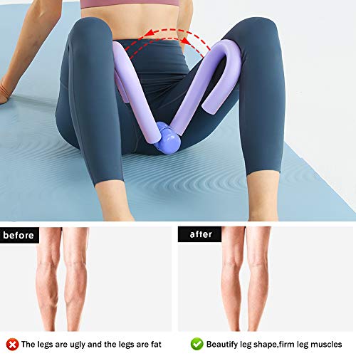 HANGNUO Entrenador de Muslos, Ejercitador de Muslos, Máquina de Ejercicio para Musculación, Fitness Muslo Trimmer, Multifuncional Equipo de Entrenamiento Muscular de Piernas Entrenamiento en Casa