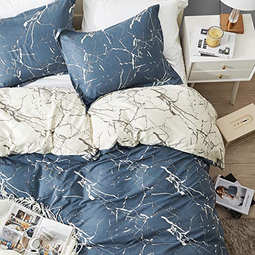 Hansleep Funda Nórdica Cama 90, Funda Edredón 135x200 cm de Microfibra Hipoalergénica, Juego de Fundas Nórdicas de Mármol con 1 Funda de Almohada 50x75cm Suave Transpirable, Multicolor Hansleep Funda Nórdica Cama 90, Funda Edredón 135x200 cm de Microfibra Hipoalergénica, Juego de Fundas Nórdicas de Mármol con 1 Funda de Almohada 50x75cm Suave Transpirable, Multicolor