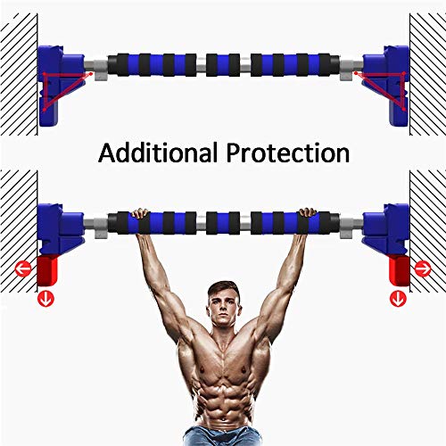 HANYF Barra De Tiro De La Puerta, Ejercicio De Gimnasio En Casa De 500 Kg, Flexiones, Barra De Entrenamiento De Dominadas, Equipo De Abdominales Deportivos,90cm HANYF Barra De Tiro De La Puerta, Ejercicio De Gimnasio En Casa De 500 Kg, Flexiones, Barra De Entrenamiento De Dominadas, Equipo De Abdominales Deportivos,90cm