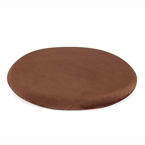 HAOCHI Espuma De Memoria Cojín De Asiento,Redondo Taburete Panel De Silla,Antideslizante Suave Comedor Cojín De La Silla Lavable Butt Pad para Shell Chair Banco-D 28cm De Diámetro HAOCHI Espuma De Memoria Cojín De Asiento,Redondo Taburete Panel De Silla,Antideslizante Suave Comedor Cojín De La Silla Lavable Butt Pad para Shell Chair Banco-D 28cm De Diámetro