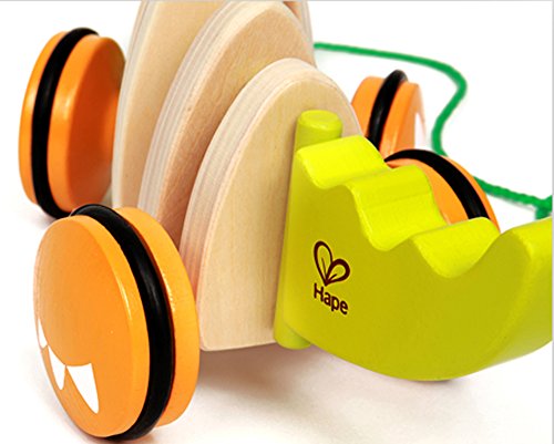 Hape E0348-Cocodrilo de madera, color naturaleza + verde. (0HPE0348) Hape E0348-Cocodrilo de madera, color naturaleza + verde. (0HPE0348)