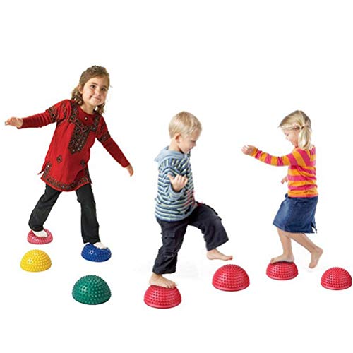 Haplws Bola de Entrenamiento de Fitness para Adultos Bola de Yoga Durian Colchoneta de Masaje Masaje Punto de activación Media Bola Bola de Equilibrio de Fitness Haplws Bola de Entrenamiento de Fitness para Adultos Bola de Yoga Durian Colchoneta de Masaje Masaje Punto de activación Media Bola Bola de Equilibrio de Fitness