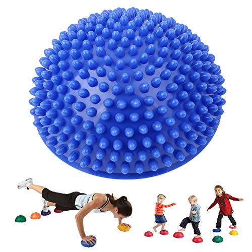Haplws Bola de Entrenamiento de Fitness para Adultos Bola de Yoga Durian Colchoneta de Masaje Masaje Punto de activación Media Bola Bola de Equilibrio de Fitness Haplws Bola de Entrenamiento de Fitness para Adultos Bola de Yoga Durian Colchoneta de Masaje Masaje Punto de activación Media Bola Bola de Equilibrio de Fitness