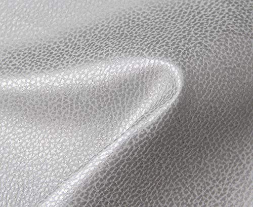 HAPPERS 1 Metro de Polipiel para tapizar, Manualidades, Cojines o forrar Objetos. Venta de Polipiel por Metros. Diseño Luna Color Plata Ancho 140cm HAPPERS 1 Metro de Polipiel para tapizar, Manualidades, Cojines o forrar Objetos. Venta de Polipiel por Metros. Diseño Luna Color Plata Ancho 140cm