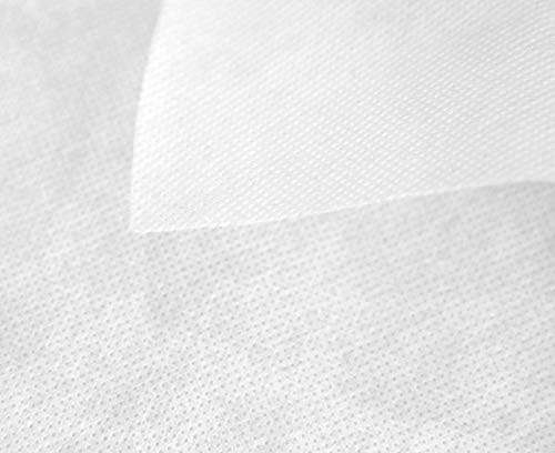 HAPPERS 10 metros de Tejido no tejido 60gr./m2, Tejido sin tejer, TST, TNT Blanco por metros. HIDRDRÓFUGA 100% & POLIPROPILENO HAPPERS 10 metros de Tejido no tejido 60gr./m2, Tejido sin tejer, TST, TNT Blanco por metros. HIDRDRÓFUGA 100% & POLIPROPILENO