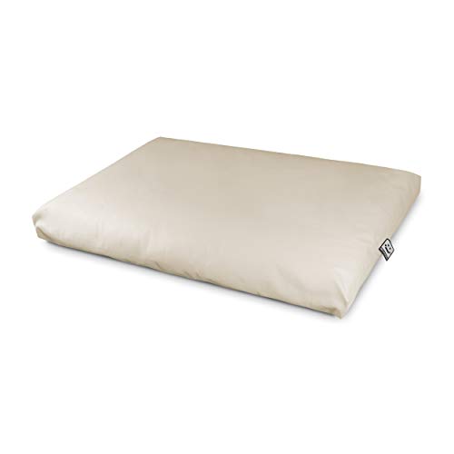 HAPPERS Cojín Impermeable y Desenfundable para Palets en Polipiel Exterior Crudo 120x80x20 HAPPERS Cojín Impermeable y Desenfundable para Palets en Polipiel Exterior Crudo 120x80x20