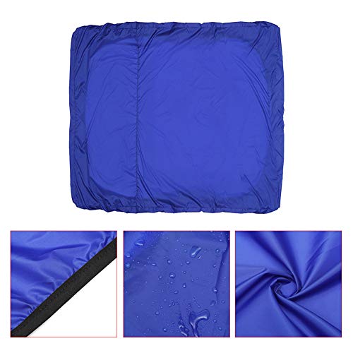 Happymore Funda protectora grande para jaula de pájaros, a prueba de polvo, impermeable, ligera, sólida, antiUV, duradera, gruesa (azul)