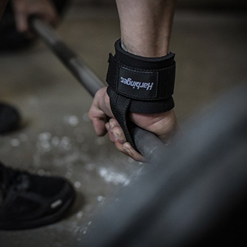 Harbinger Big Grip Padded Lifting Straps, Unisex Adulto, Black Harbinger Big Grip Padded Lifting Straps, Unisex Adulto, Black