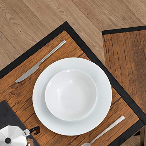 Harbour Housewares Set de Mesa de Comedor/Cocina y 2 sillas - Diseño Compacto Que Ahorra Espacio Harbour Housewares Set de Mesa de Comedor/Cocina y 2 sillas - Diseño Compacto Que Ahorra Espacio