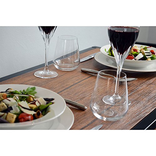 Harbour Housewares Set de Mesa de Comedor/Cocina y 2 sillas - Diseño Compacto Que Ahorra Espacio Harbour Housewares Set de Mesa de Comedor/Cocina y 2 sillas - Diseño Compacto Que Ahorra Espacio