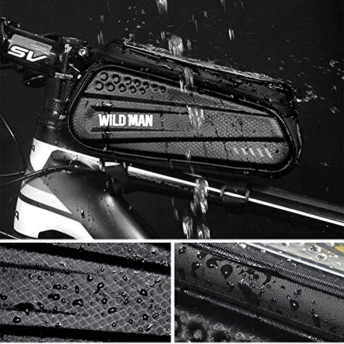 Hard Shell Bike Bolsa para bicicleta de montaña Bolsa para viga delantera Bolsa para sillín Equipo para montar Impermeable Antirreflectante Cremallera doble Gran capacidad Compatibilidad múltiple Hard Shell Bike Bolsa para bicicleta de montaña Bolsa para viga delantera Bolsa para sillín Equipo para montar Impermeable Antirreflectante Cremallera doble Gran capacidad Compatibilidad múltiple