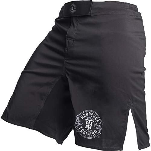 Hardcore Training Recruit Fight Shorts Hombre Pantalones Cortos MMA BJJ Boxeo Grappling Fitness No Gi Hardcore Training Recruit Fight Shorts Hombre Pantalones Cortos MMA BJJ Boxeo Grappling Fitness No Gi
