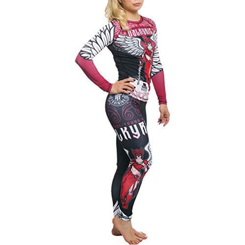 Hardcore Training Valkyrie Compression Pants Women Leggings Mujer Pantalones de Compresión Fitness Yoga Gimnasio Workout MMA Gym No Gi