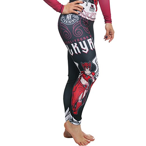 Hardcore Training Valkyrie Compression Pants Women Leggings Mujer Pantalones de Compresión Fitness Yoga Gimnasio Workout MMA Gym No Gi