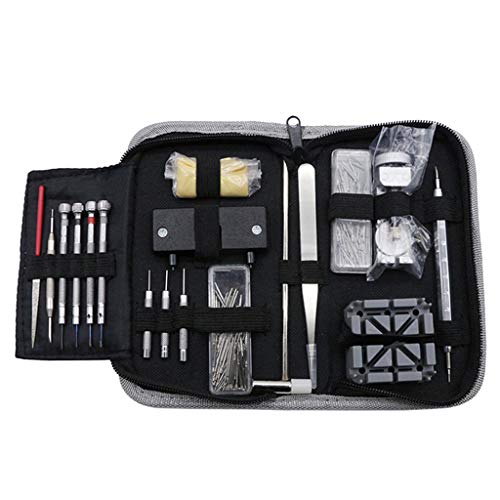 Harilla 255x Kit De Reparación De Reloj Portátil Pinzas Removedor De Cubierta Juego De Pasadores De Lote De Oreja Harilla 255x Kit De Reparación De Reloj Portátil Pinzas Removedor De Cubierta Juego De Pasadores De Lote De Oreja
