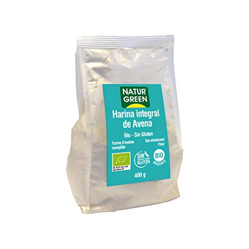 Harina de Avena Integral Bio Sin Gluten NaturGreen 400 g