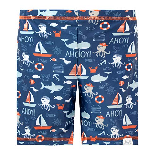 Harry Bear Bañador de Dos Piezas para niño Pulpo Azul 4-5 Años Harry Bear Bañador de Dos Piezas para niño Pulpo Azul 4-5 Años