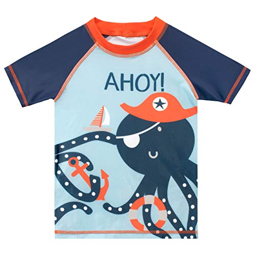 Harry Bear Bañador de Dos Piezas para niño Pulpo Azul 4-5 Años Harry Bear Bañador de Dos Piezas para niño Pulpo Azul 4-5 Años