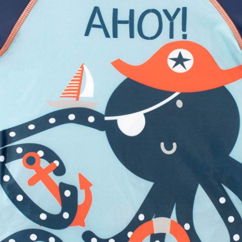 Harry Bear Bañador de Dos Piezas para niño Pulpo Azul 4-5 Años Harry Bear Bañador de Dos Piezas para niño Pulpo Azul 4-5 Años