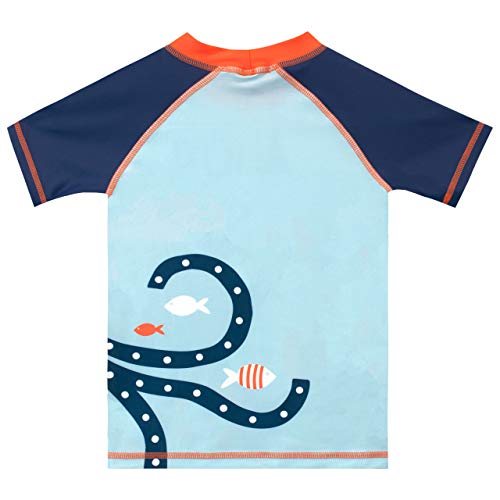 Harry Bear Bañador de Dos Piezas para niño Pulpo Azul 4-5 Años Harry Bear Bañador de Dos Piezas para niño Pulpo Azul 4-5 Años