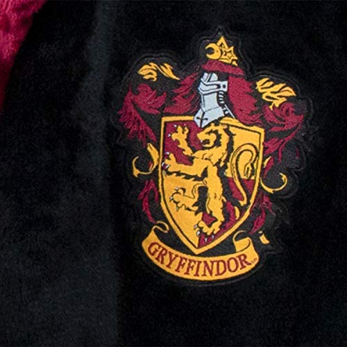 HARRY POTTER - Gryffindor -Bata para niños - Negro 8-9 Años HARRY POTTER - Gryffindor -Bata para niños - Negro 8-9 Años