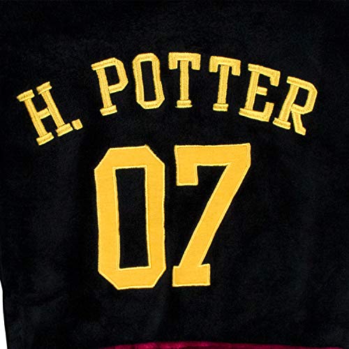 HARRY POTTER - Gryffindor -Bata para niños - Negro 8-9 Años HARRY POTTER - Gryffindor -Bata para niños - Negro 8-9 Años