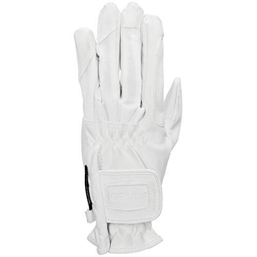 Harry's Horse Handschuhe Domy/Mesh-XL Guantes, Mujer, Blanco