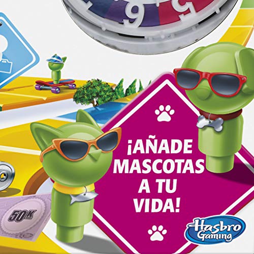 Hasbro Gaming- Game of Life Juego de Mesa, Multicolor, única (E4304105)