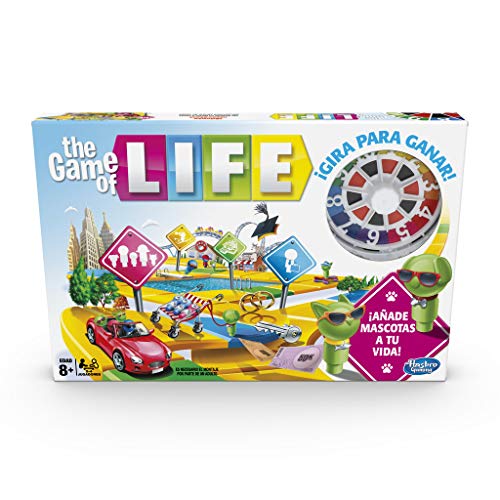 Hasbro Gaming- Game of Life Juego de Mesa, Multicolor, única (E4304105)