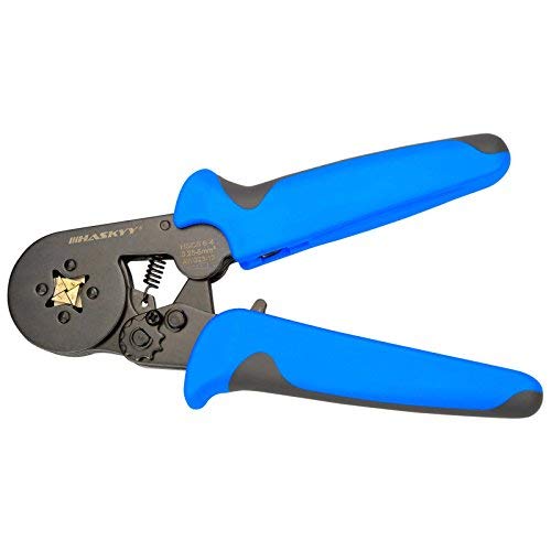 Haskyy 800 pedazo Kit I Crimpadora Terminales Alicates con Conectores Cable I Cobre profesional para engastar con 0.25~10.00 mm² Haskyy 800 pedazo Kit I Crimpadora Terminales Alicates con Conectores Cable I Cobre profesional para engastar con 0.25~10.00 mm²