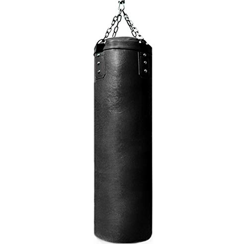 HATHOR-23 Boxeo Pesado, for Adolescentes Y Adultos Bolsa De Entrenamiento con Cadenas, Equipo De Entrenamiento De Boxeo De Taekwondo, Negro (Solo Uno) (Color : Black, Size : 130cm)