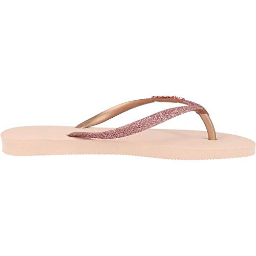 Havaianas Slim Glitter W Chanclas ballet rose