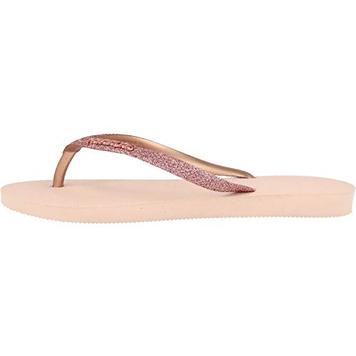 Havaianas Slim Glitter W Chanclas ballet rose