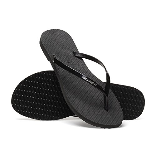Havaianas You Metallic, Sandalias para Mujer, Negro (Black), 35/36 EU Havaianas You Metallic, Sandalias para Mujer, Negro (Black), 35/36 EU