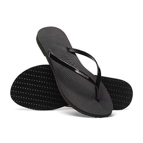 Havaianas You Metallic, Sandalias para Mujer, Negro (Black), 35/36 EU