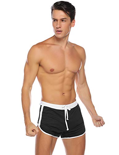 Hawiton Atractivos Transpirable Bañador de Natación para Hombre Boxeador Pantalones Trajes de Baño Cortos Hombre De Playa Piscina Bañadores