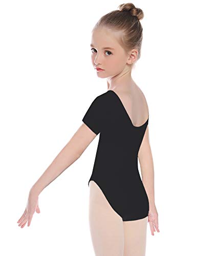 Hawiton Maillot de Gimnasia Ritmica niña 2-10 Años,algodón Elástico de Ballet Body Leotards Gymnastics Hawiton Maillot de Gimnasia Ritmica niña 2-10 Años,algodón Elástico de Ballet Body Leotards Gymnastics