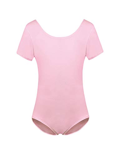 Hawiton Maillot de Gimnasia Ritmica niña 2-10 Años,algodón Elástico de Ballet Body Leotards Gymnastics Hawiton Maillot de Gimnasia Ritmica niña 2-10 Años,algodón Elástico de Ballet Body Leotards Gymnastics
