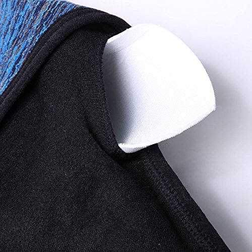 Hawiton Sujetadores Deportivos Mujer con Almohadillas Extraíbles Espalda Sujetador Deporte Mujer Sin Costuras con Relleno Yoga Racerback Top Gimnasio Fitness Ejercicio, Pack 1/3 Hawiton Sujetadores Deportivos Mujer con Almohadillas Extraíbles Espalda Sujetador Deporte Mujer Sin Costuras con Relleno Yoga Racerback Top Gimnasio Fitness Ejercicio, Pack 1/3