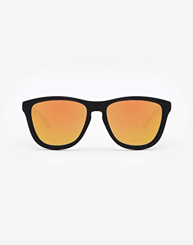 HAWKERS - Gafas de sol para hombre y mujer ONE , Negro / Naranja HAWKERS - Gafas de sol para hombre y mujer ONE , Negro / Naranja
