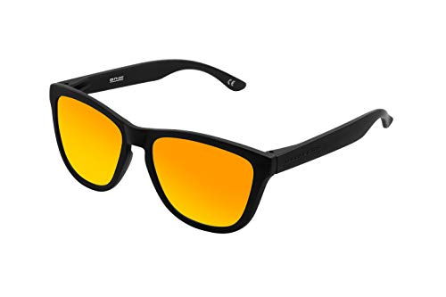 HAWKERS - Gafas de sol para hombre y mujer ONE , Negro / Naranja HAWKERS - Gafas de sol para hombre y mujer ONE , Negro / Naranja