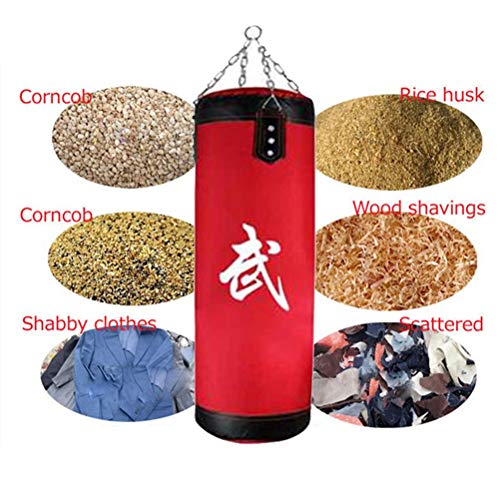 Hbao 60cm 80cm 100cm 120cm Saco de Boxeo vacío Saco de Boxeo Patada Colgante Saco de Arena Entrenamiento de Boxeo Lucha Saco de Arena de Karate con Guante Muñequera (Color : Blue, Size : 60cm) Hbao 60cm 80cm 100cm 120cm Saco de Boxeo vacío Saco de Boxeo Patada Colgante Saco de Arena Entrenamiento de Boxeo Lucha Saco de Arena de Karate con Guante Muñequera (Color : Blue, Size : 60cm)