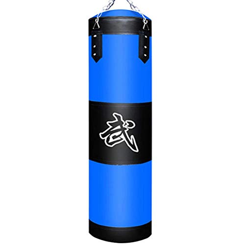 Hbao 60cm 80cm 100cm 120cm Saco de Boxeo vacío Saco de Boxeo Patada Colgante Saco de Arena Entrenamiento de Boxeo Lucha Saco de Arena de Karate con Guante Muñequera (Color : Blue, Size : 60cm) Hbao 60cm 80cm 100cm 120cm Saco de Boxeo vacío Saco de Boxeo Patada Colgante Saco de Arena Entrenamiento de Boxeo Lucha Saco de Arena de Karate con Guante Muñequera (Color : Blue, Size : 60cm)