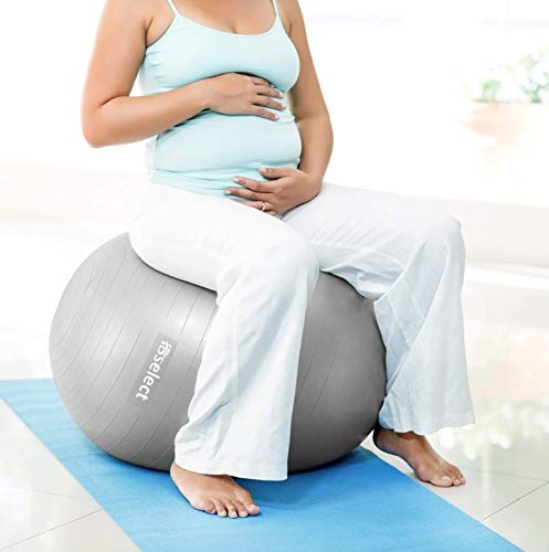 HBselect Balones De Ejercicio Fitness Pelota Pilates Embarazadas Bola De Equilibrio Fitness para Gimnasio Yoga