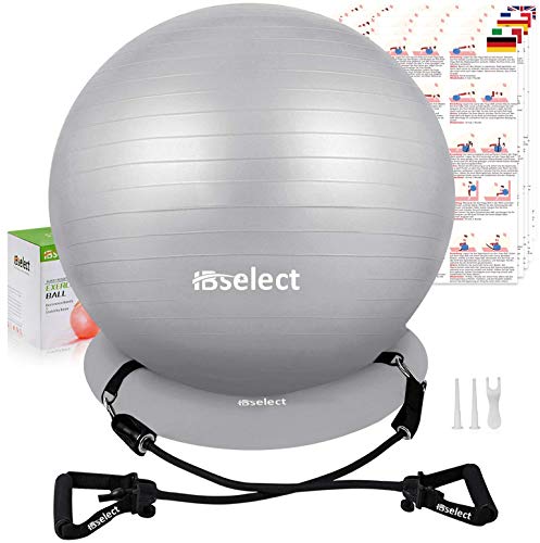 HBselect Balones De Ejercicio Fitness Pelota Pilates Embarazadas Bola De Equilibrio Fitness para Gimnasio Yoga HBselect Balones De Ejercicio Fitness Pelota Pilates Embarazadas Bola De Equilibrio Fitness para Gimnasio Yoga