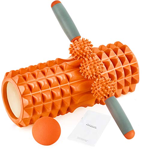 HBselect Foam Roller Rodillo Masaje Muscular Bola Masaje Rulo Masaje Rollo Masaje para Relajar Muscular Pies y Espalda Pierna Fitness