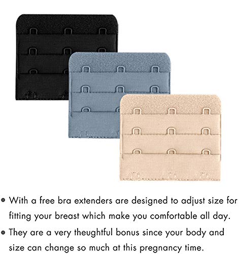 HBselect Sujetador Lactancia Sostén De Maternidad con Almohadillas Desmontable Fácil De Desabrochar para Dar El Pecho HBselect Sujetador Lactancia Sostén De Maternidad con Almohadillas Desmontable Fácil De Desabrochar para Dar El Pecho